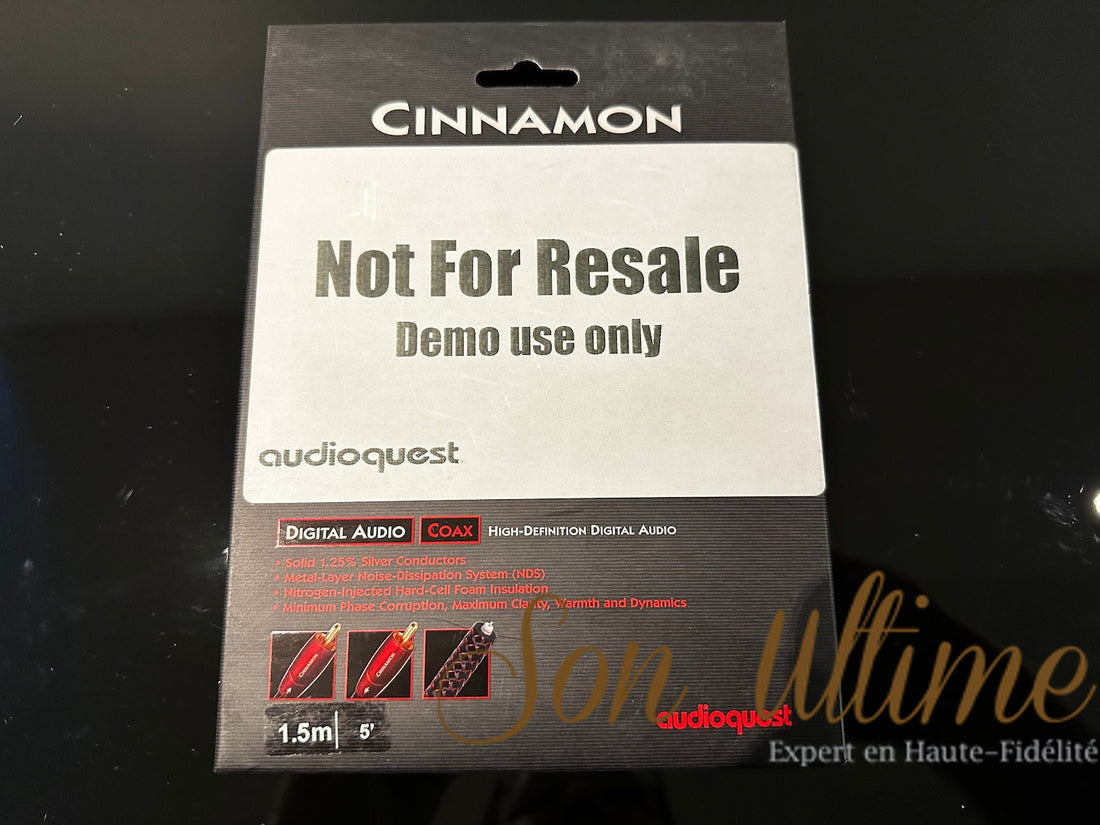 Cinnamon Coax 1.5M (Occasion Vendue)