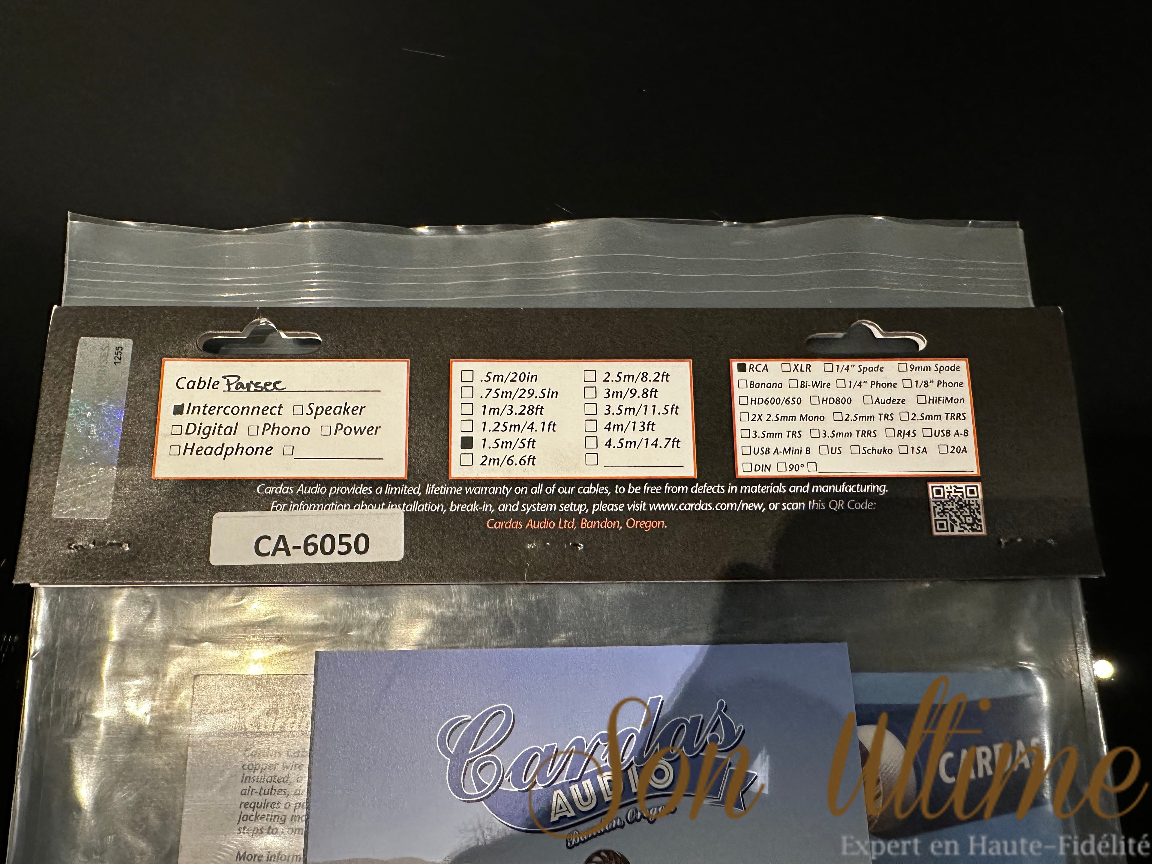 Parsec RCA 1.5M (Used Sold)