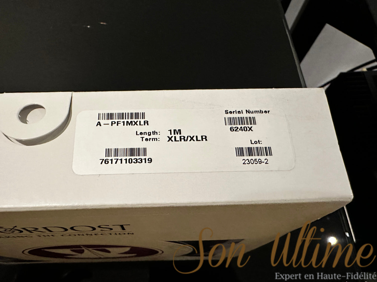 Purple Flare XLR 1M (Used Sold)