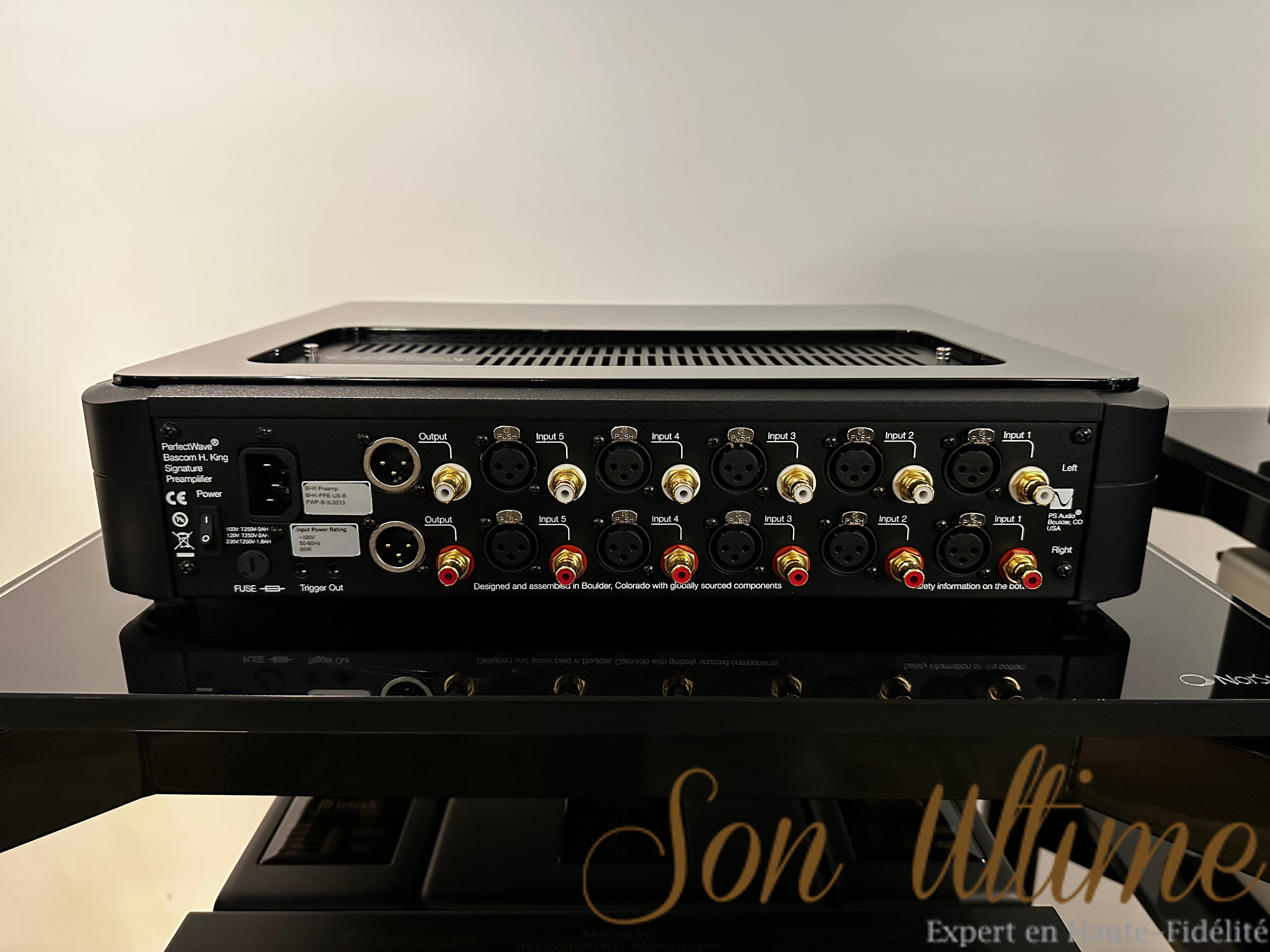 BHK Signature Preamplifier Noir (Occasion)