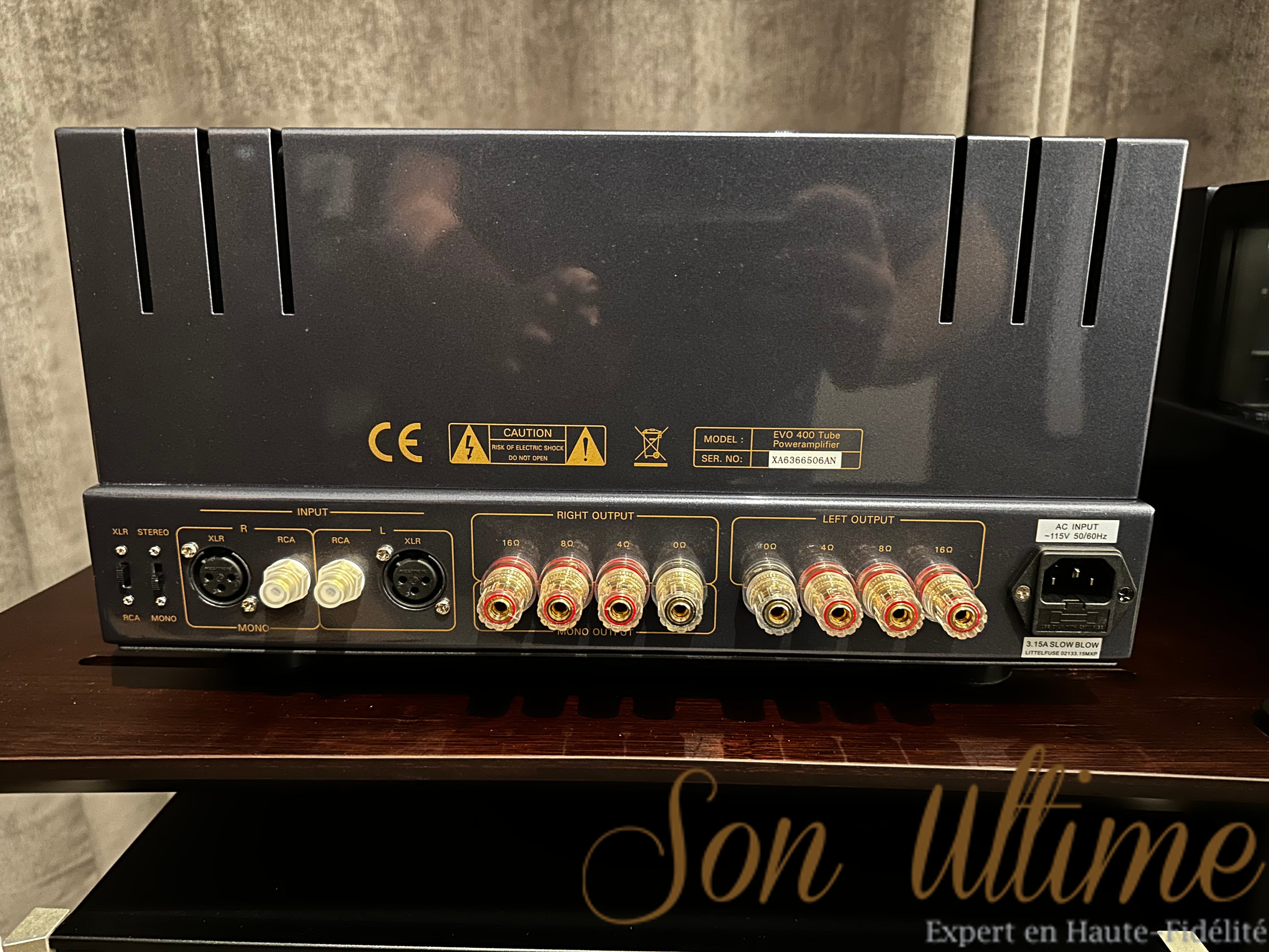 EVO 400 Amplifier Noir (Occasion)