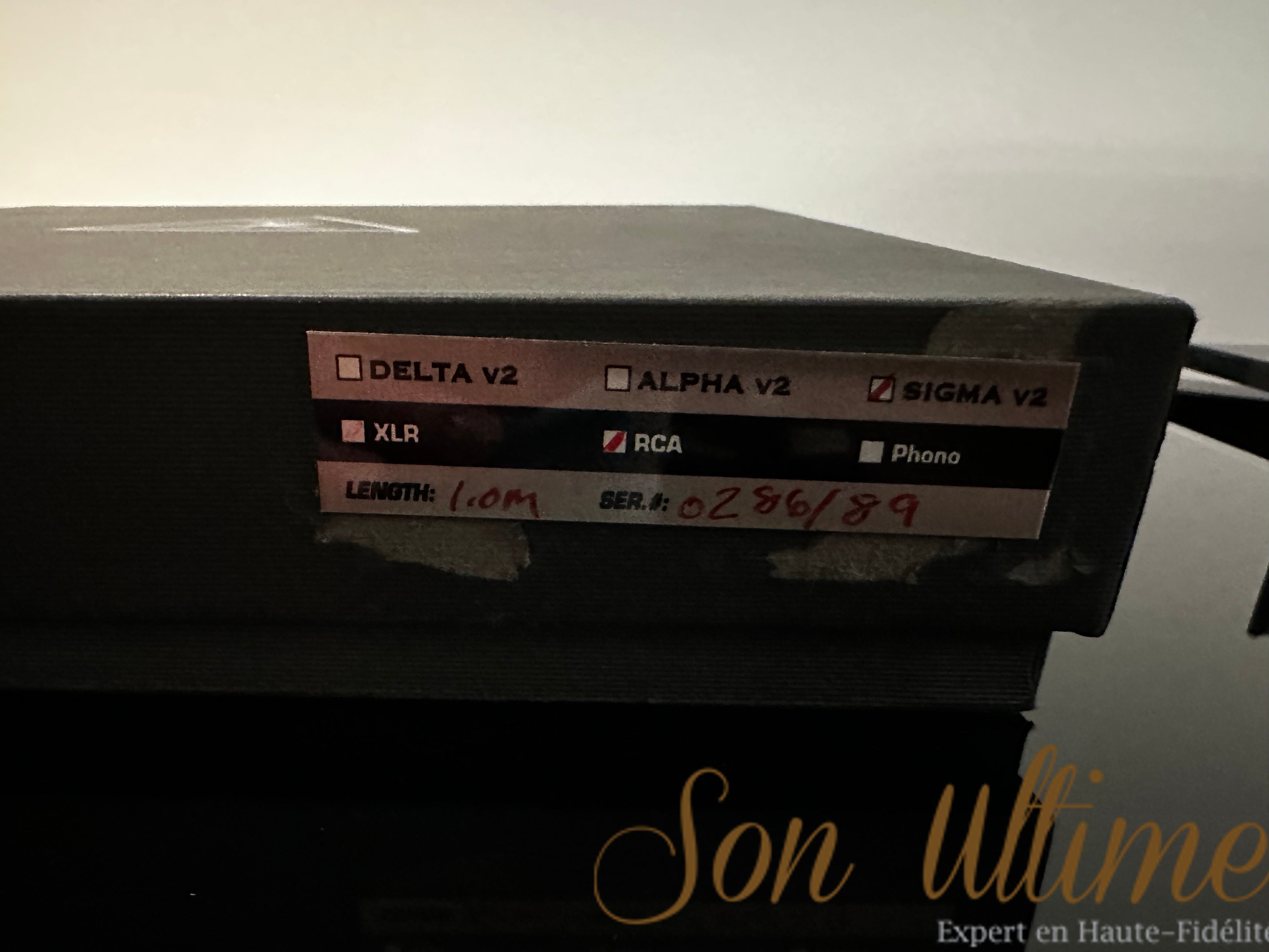 Sigma v2 RCA 1M (Used Sold)