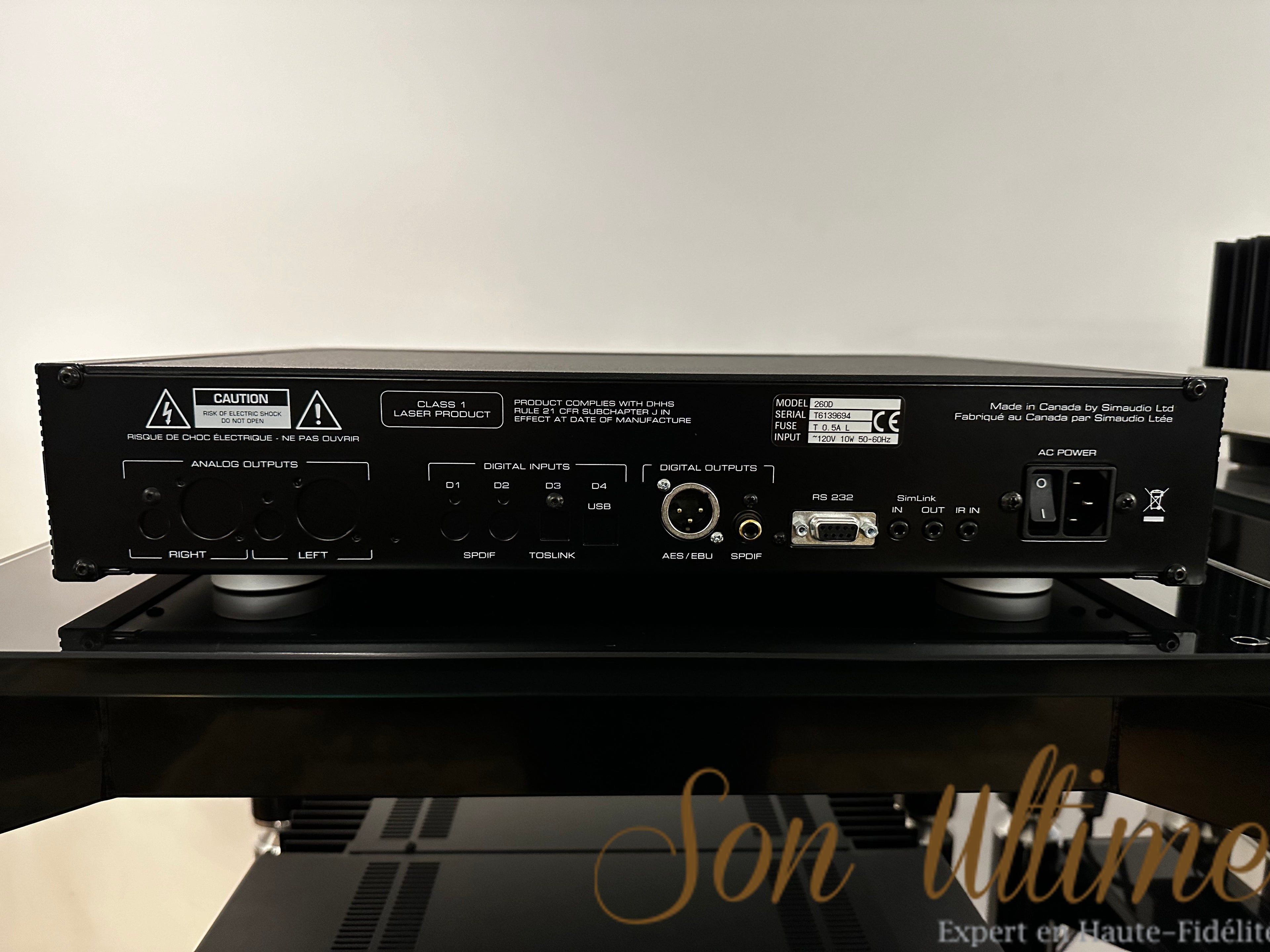 Moon 260D Noir (Occasion Vendue)