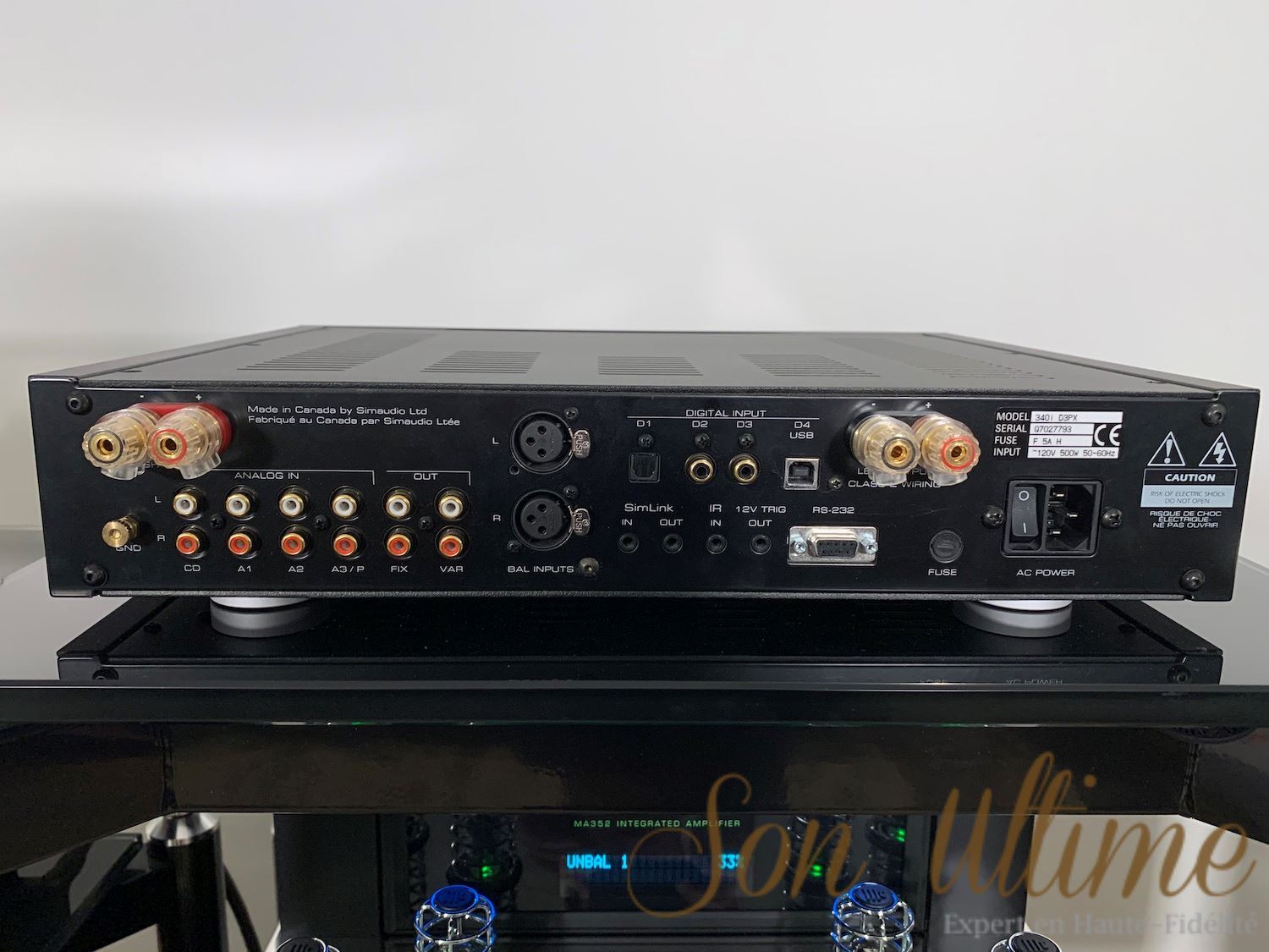 Moon 340i D3PX Noir (Occasion Vendue)
