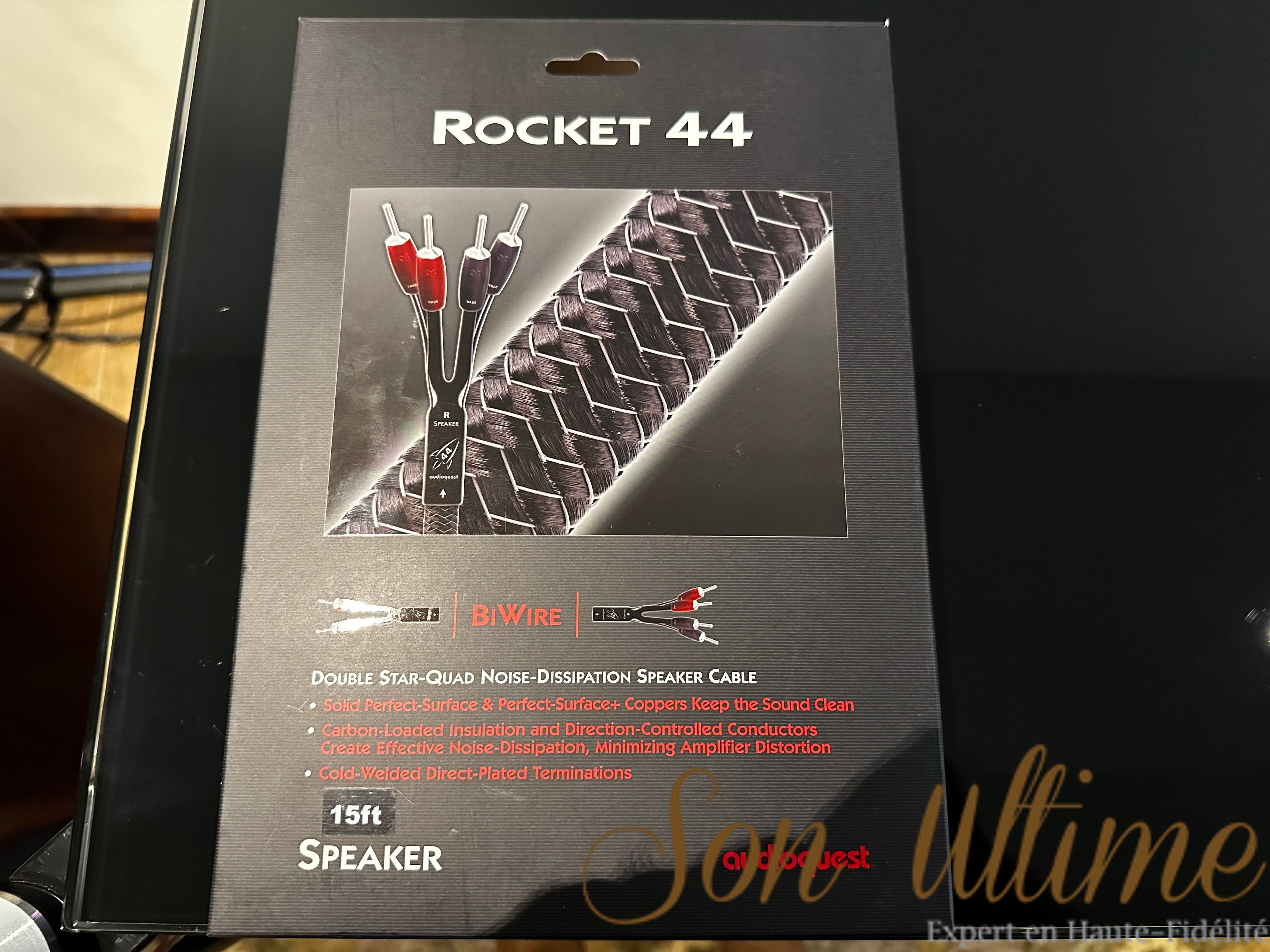 Rocket 44 Single/Bi-Wire Banane 15 Pieds (Occasion)