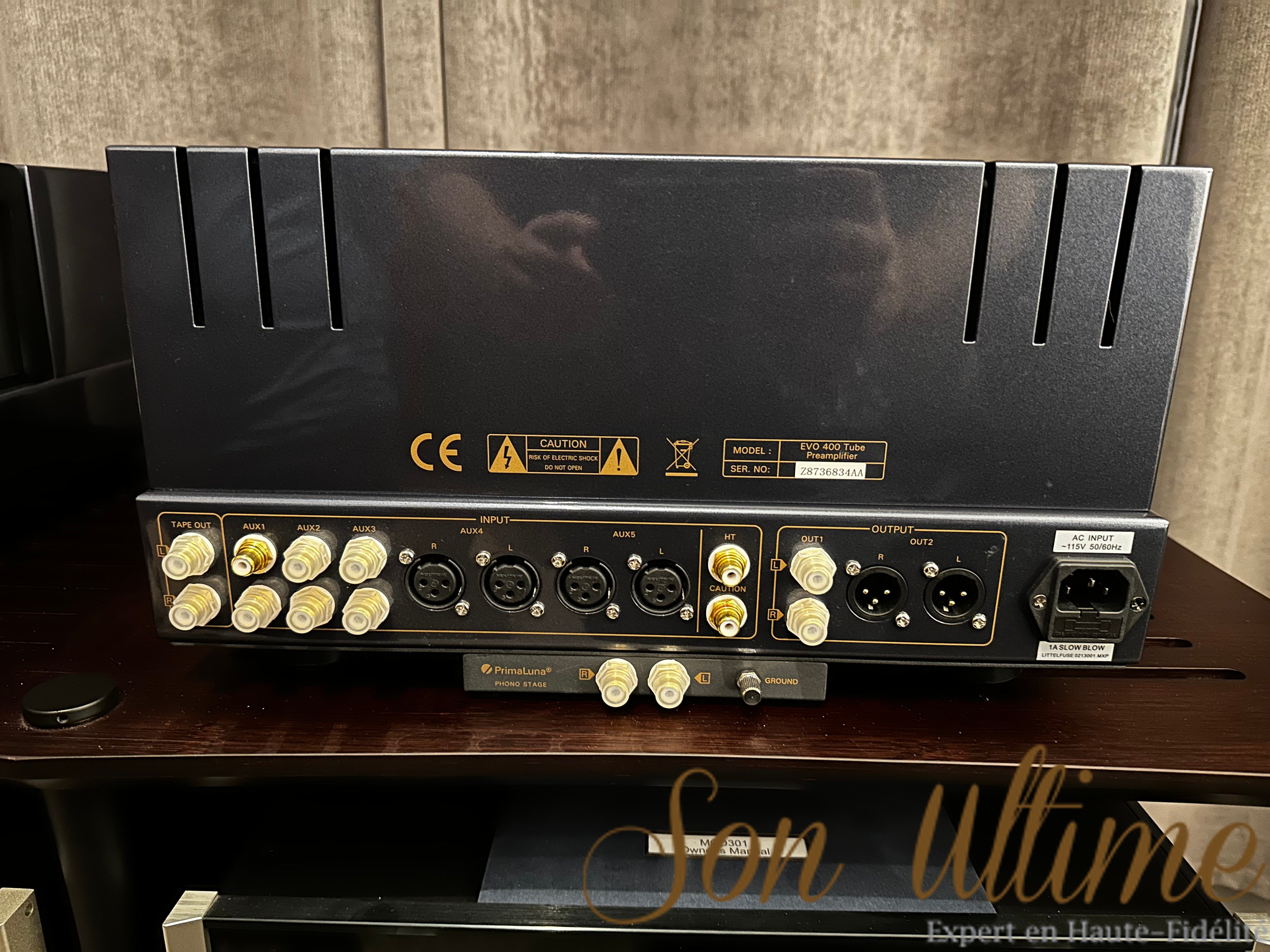 EVO 400 Preamplifier Noir (Occasion)