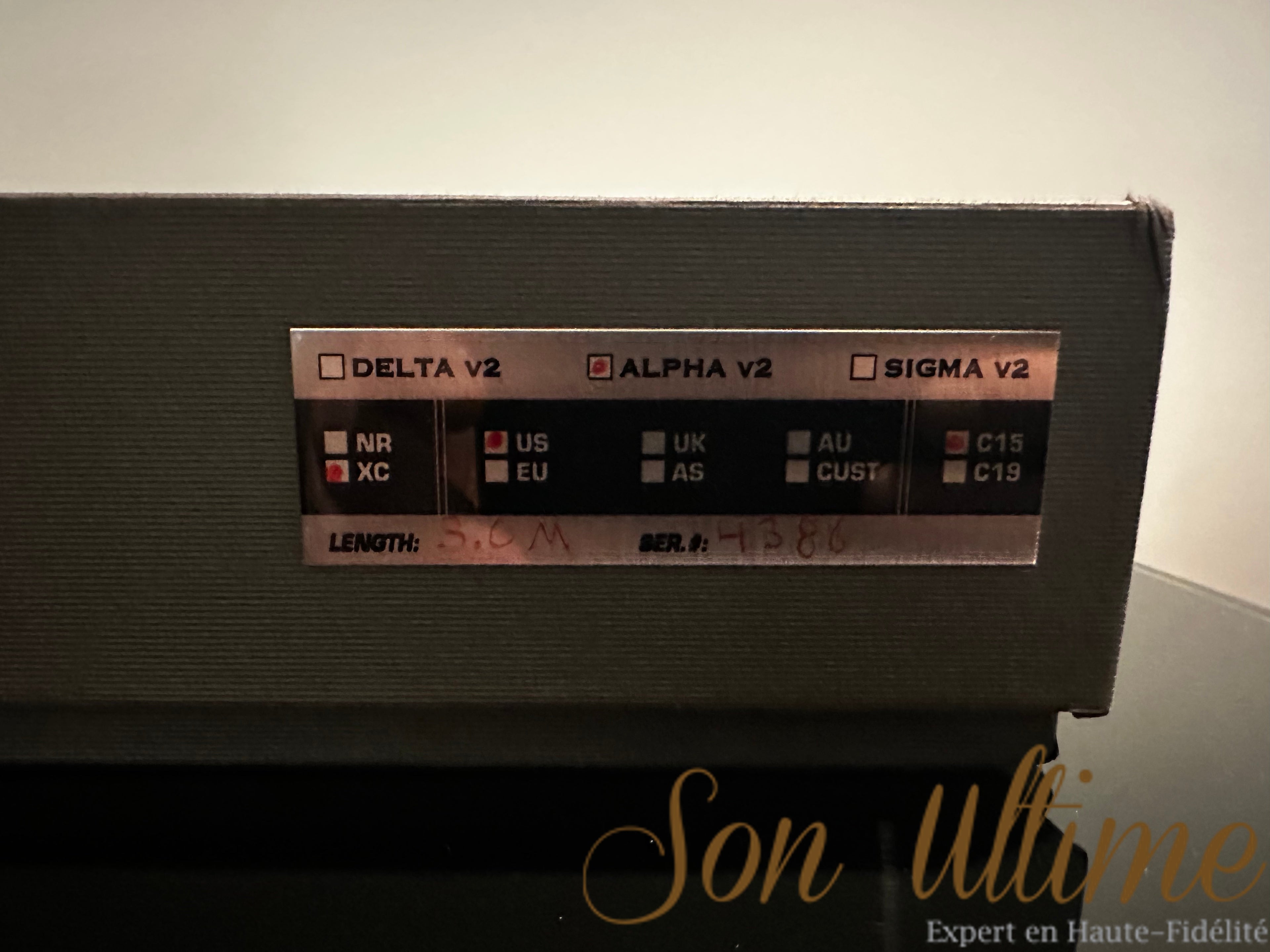 Alpha V2 XC 15A 3M (Occasion)