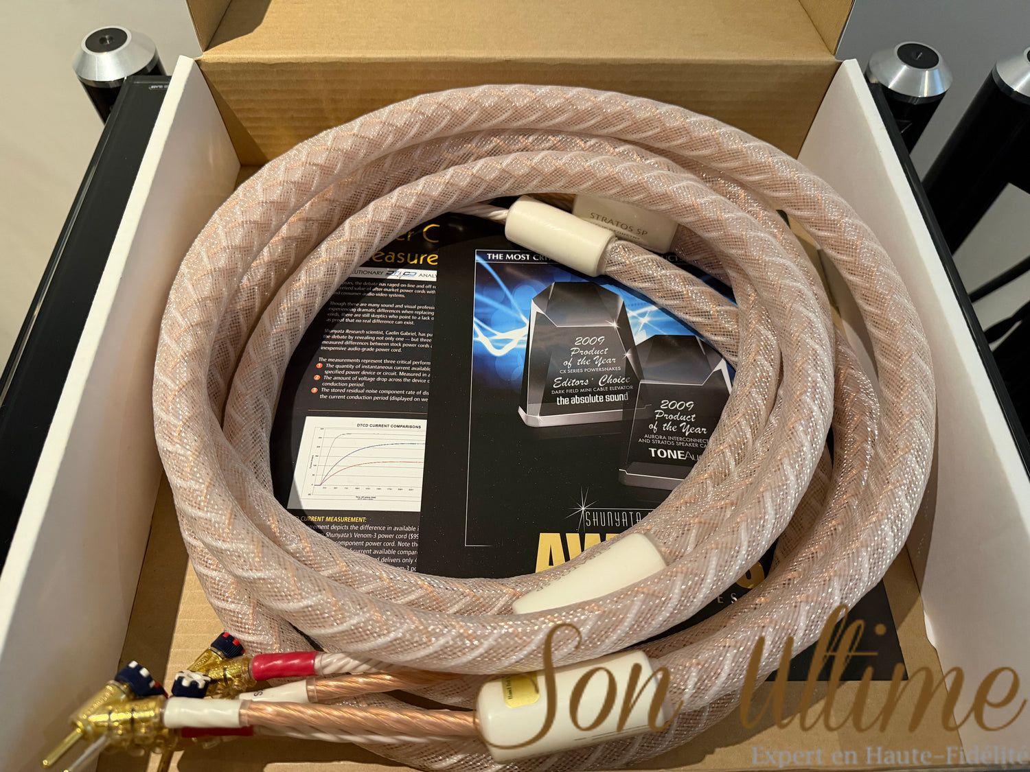Stratos Banana Speaker Cable 2.5M (Used)