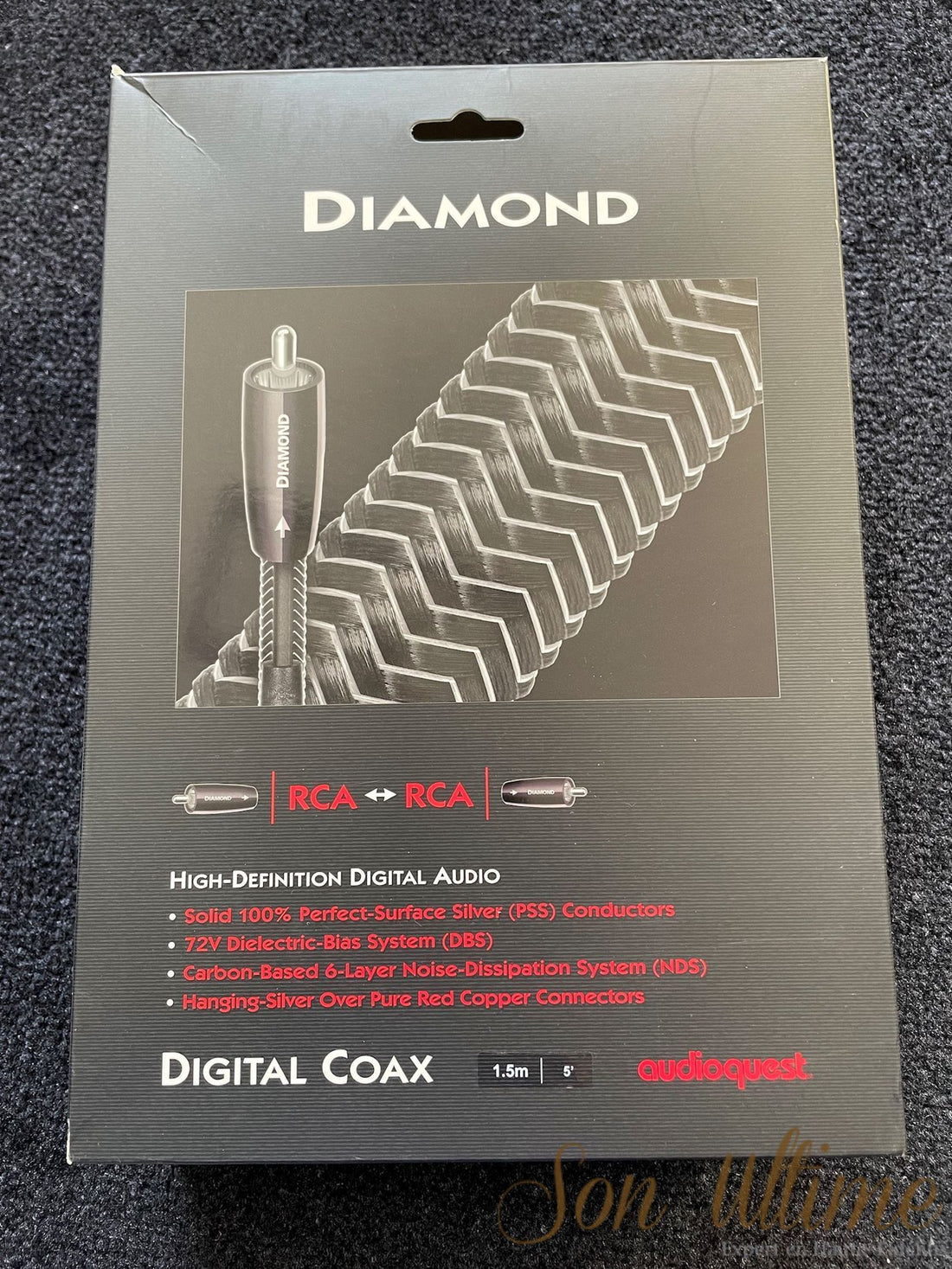 Diamond Coax 1.5M (Used Sold)